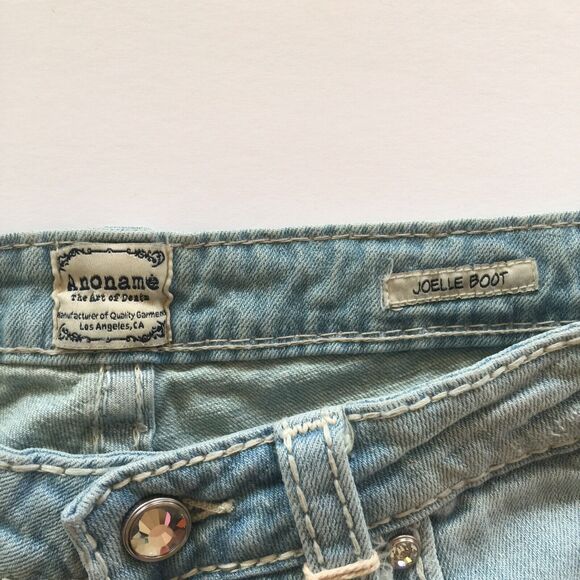 ANONAME Light Blue Ripped‎ Jeans Women's  Size 28  Joelle Boot  Msrp $110 - Picture 11 of 12